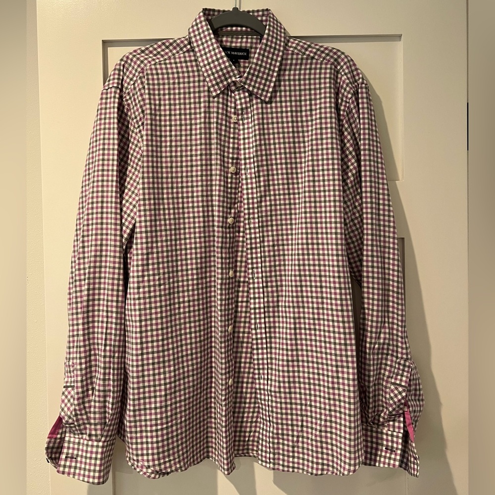 Jack Maverick L mens button down